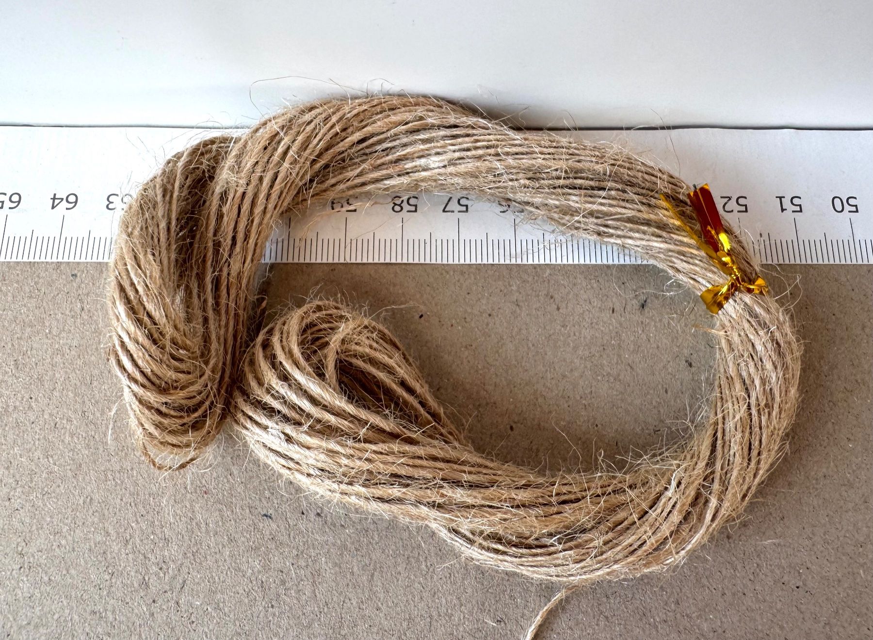 Kits de loisir créatif: Hanf Schnur    Top Angebot     zum Basteln – Neuf avec emballage d'origine à Leuggern par unico10 1