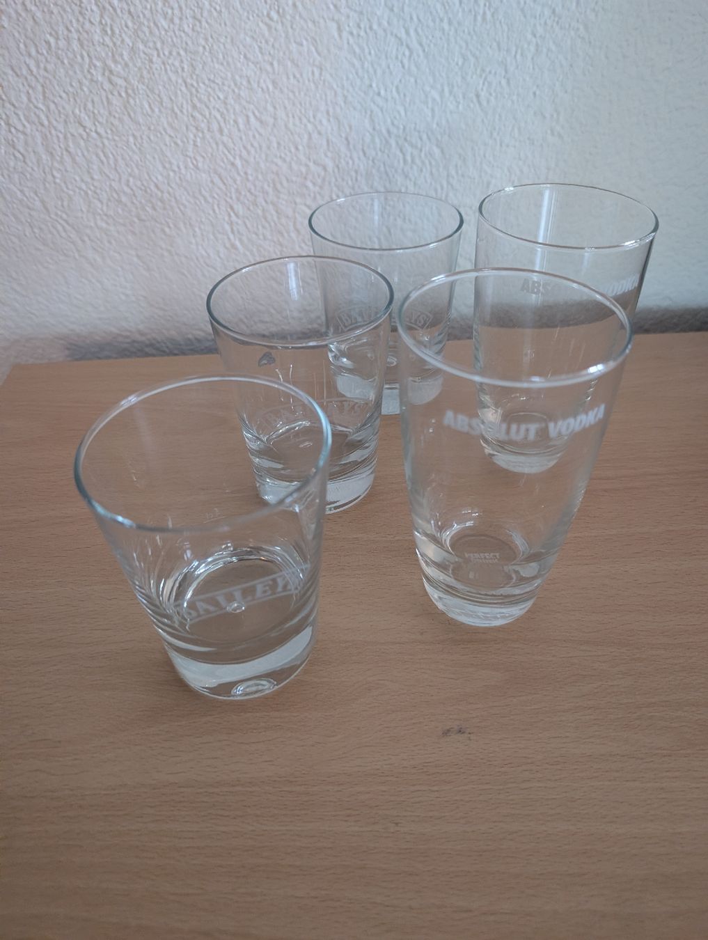 Bicchieri: 5 Gläser Wasser Longdrinks – Usato da Hünenberg See venduto da Klaus91