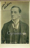 John Hare (1844-1921)  Schauspieler - Autogramm