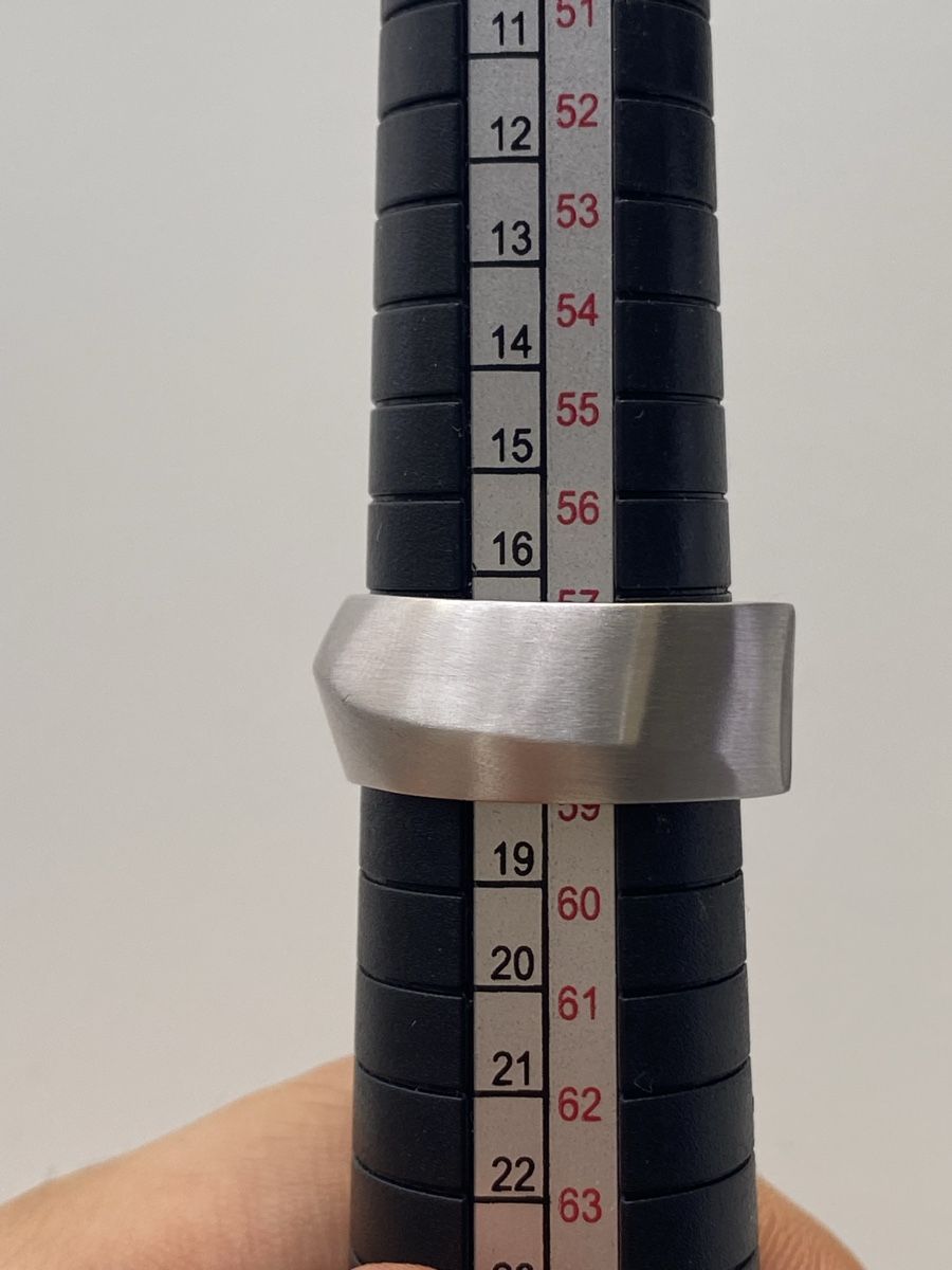 Breil Anelli: BREIL Edelstahl Leder Silberne Ring – Nuovo (secondo la descrizione) da Givisiez venduto da dor_xb9k 3