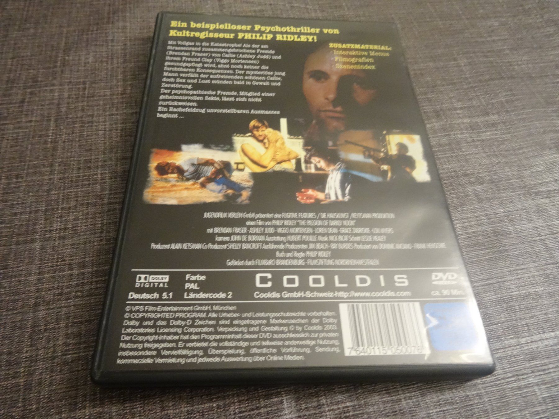 Alle DVDs: DVD Darkly Noon – Gebraucht aus Olten von Disc-Verkauf 2