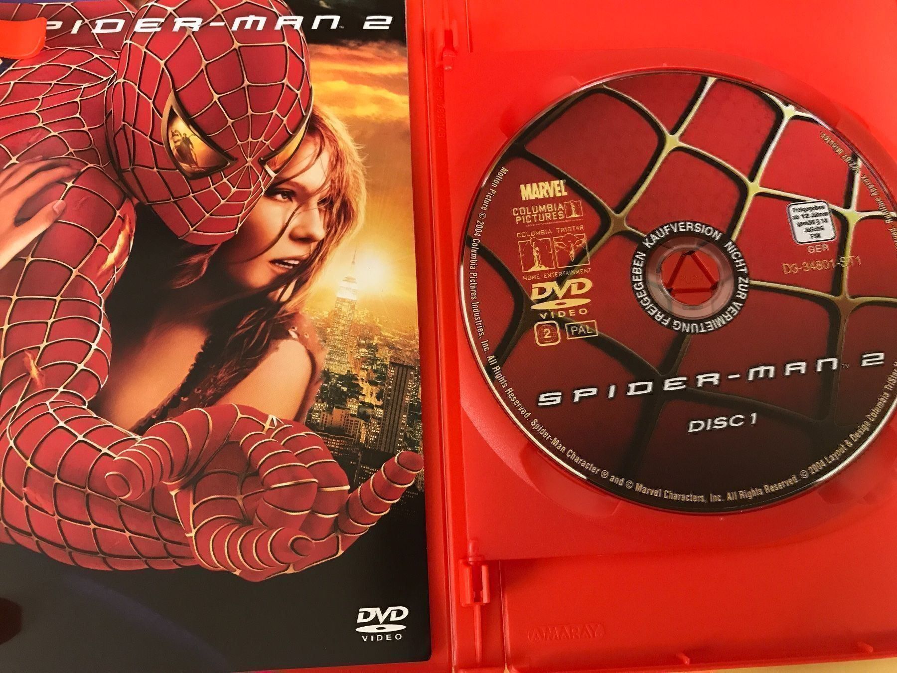 Tutti i DVDs: Spider-Man Filme Trilogie DVD Set – Usato da Glattfelden venduto da Danshari 5