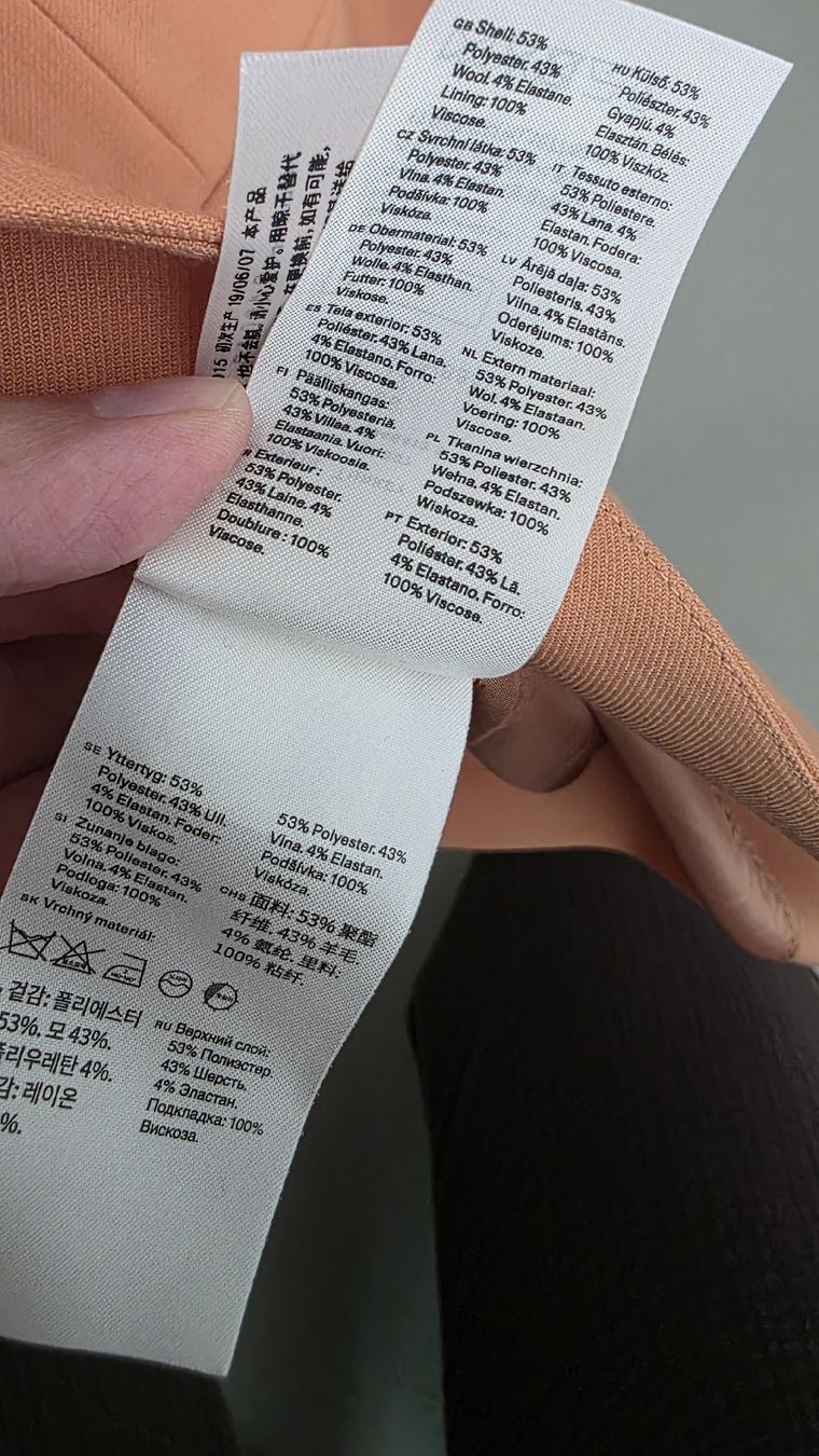 Arket Giacche: Arket coral Blazer 38 oversize – Usato da Basel venduto da Ffm 2
