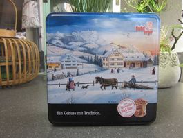 Bischofberger Appenzeller Bärli-Biber Dose, Motiv TH. Tobler
