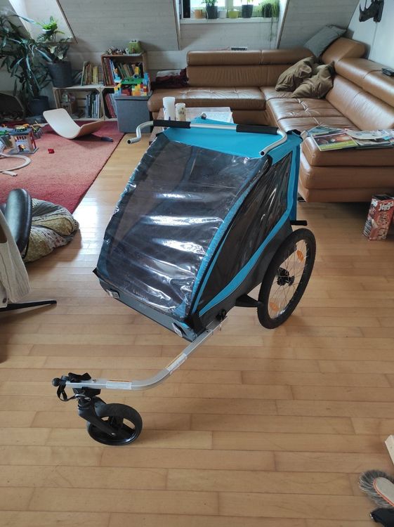 Thule 8 Zoll Buggyrad Für Coaster XT Fahrradanhänger - Schwarz (1540192418) For