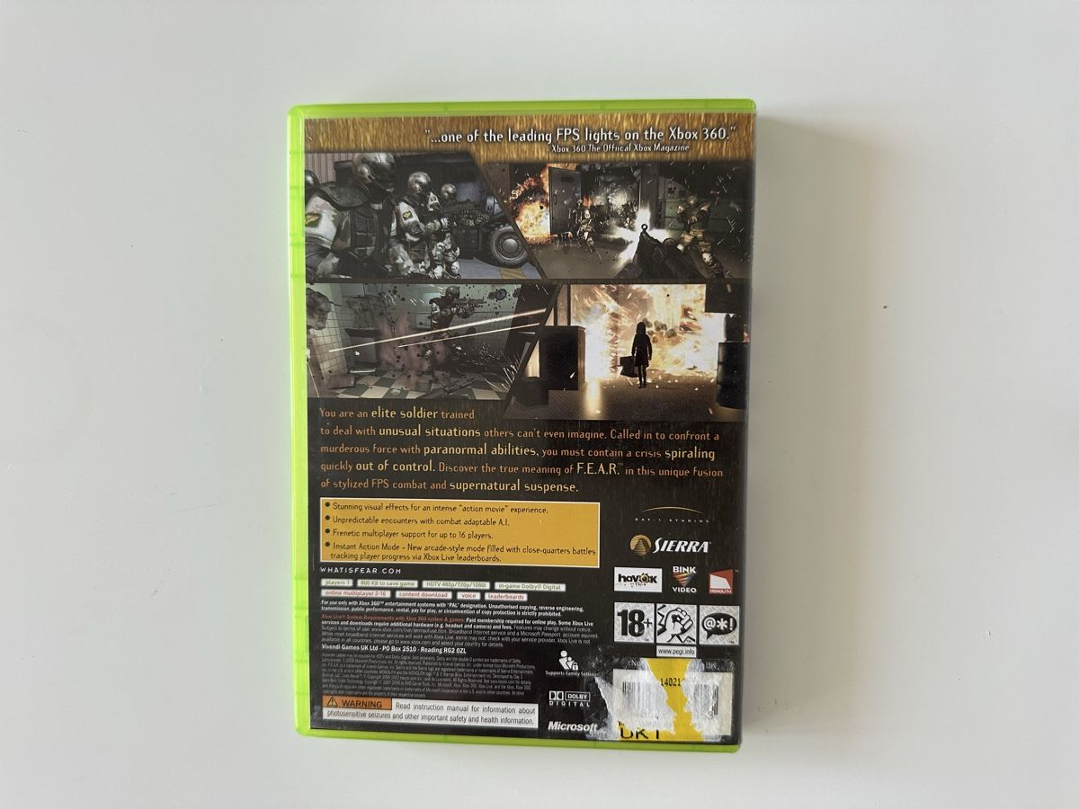 Giochi: F.E.A.R. Xbox 360 – Usato da Couvet venduto da Aura_aura 2