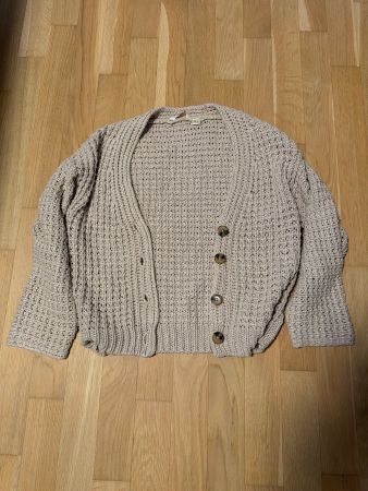 Damen Strickjacke beige Grösse S wenig gebraucht
