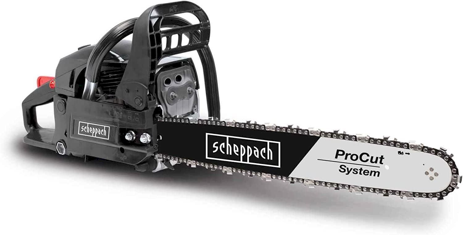 Scheppach Scies: Scheppach CSP50 Benzin Kettensäge 45cm – Neuf avec emballage d'origine à Bottighofen par zaap 1