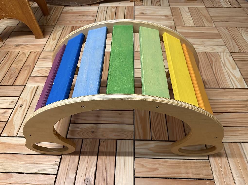 Giocattoli: Lunatur Regenbogenwippe – Usato da Schaffhausen venduto da Lama83