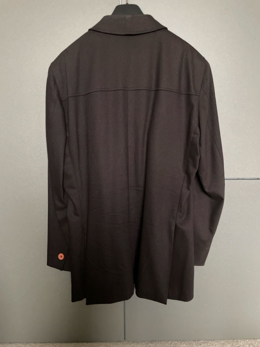 Versace Cappotti: Versace Classic V2 Brown Wool Cashmere Jacket - Size 50 – Usato da Egg b. Zürich venduto da Player1pl1 1