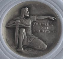 Sibermedaille Eidg. Schützenfest Aarau 1924