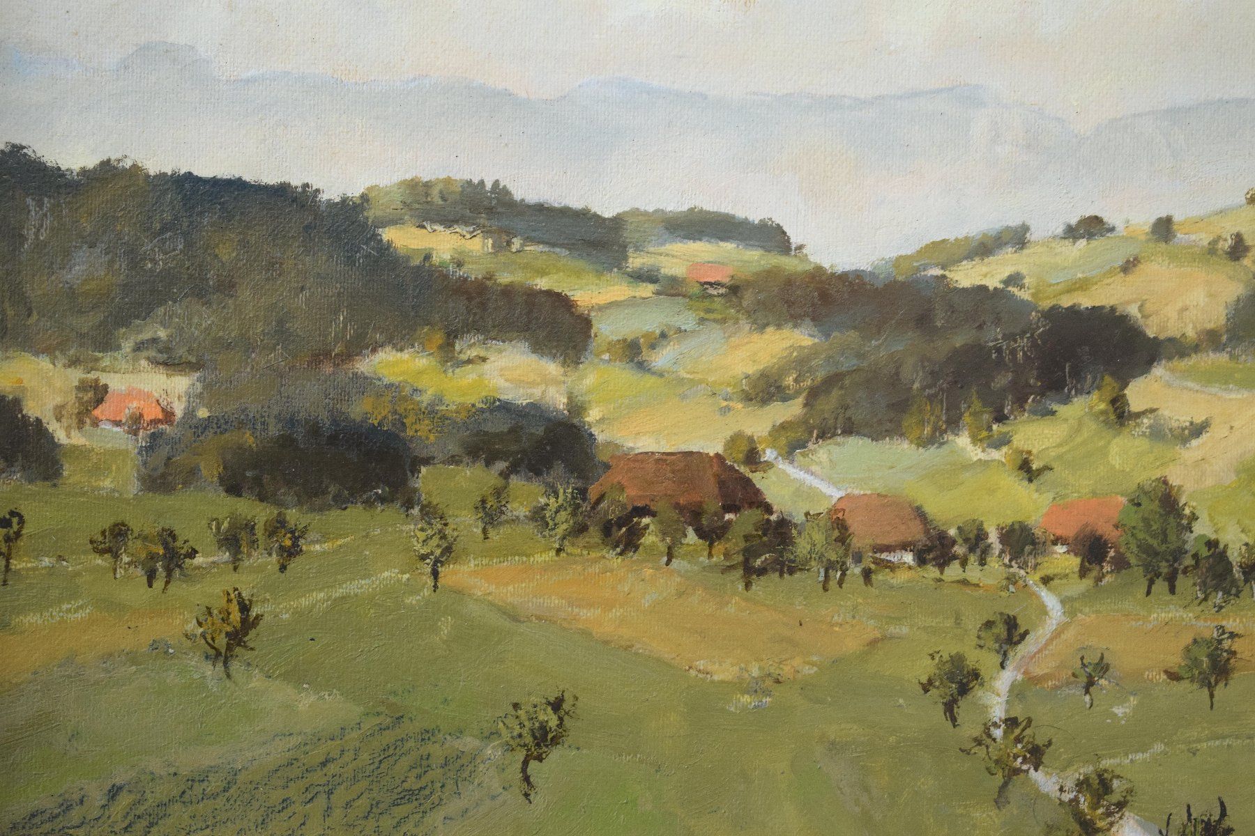 Gemälde: Rudolf Müller Emmental Eggerdingen Affoltern Jura Landschaft – Gebraucht aus Zürich von Kunstvoll 3