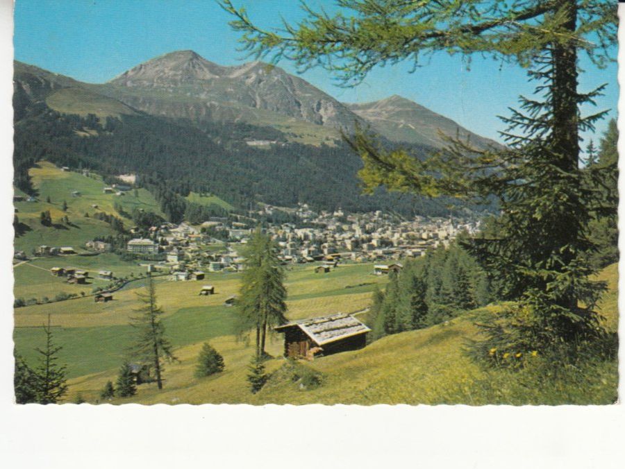 Cartoline postali: Davos 1970 – Usato da Bürglen TG venduto da StampGraf