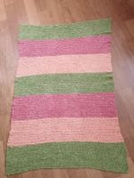 Plaid, Kuscheldecke, Wolldecke neu selbst gehäkelt
