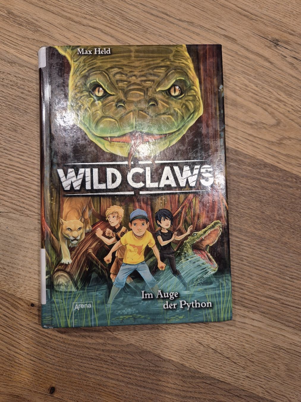 Libri: Wild Claws - Im Auge der Python, Max Held, Jugendbuch – Usato da Zürich venduto da buraq