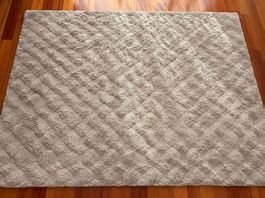 Lalee Diamond Cut Teppich 160 × 230 cm  Taupe