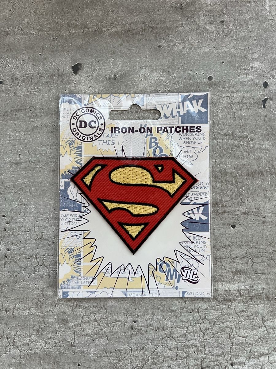 Toppe: Superman DC Comics Aufbügler Patch - Neu – Nuovo e nell'imballaggio originale da Stein AG venduto da Anastasia_Asya