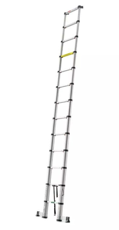 Scale: technocraft Sicherheits-Teleskop-Anstellleiter 3740 mm – Nuovo e nell'imballaggio originale da Koppigen venduto da Bracher_Mail-House