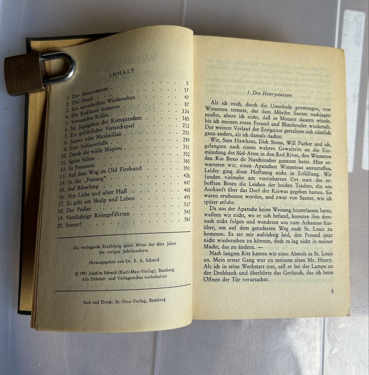 Libri: Winnetou von Karl May – Usato da Zürich venduto da Mary8044 2