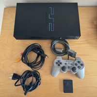 PlayStation 2 Fat (SCPH-39004) Set – voll funktionsfähig