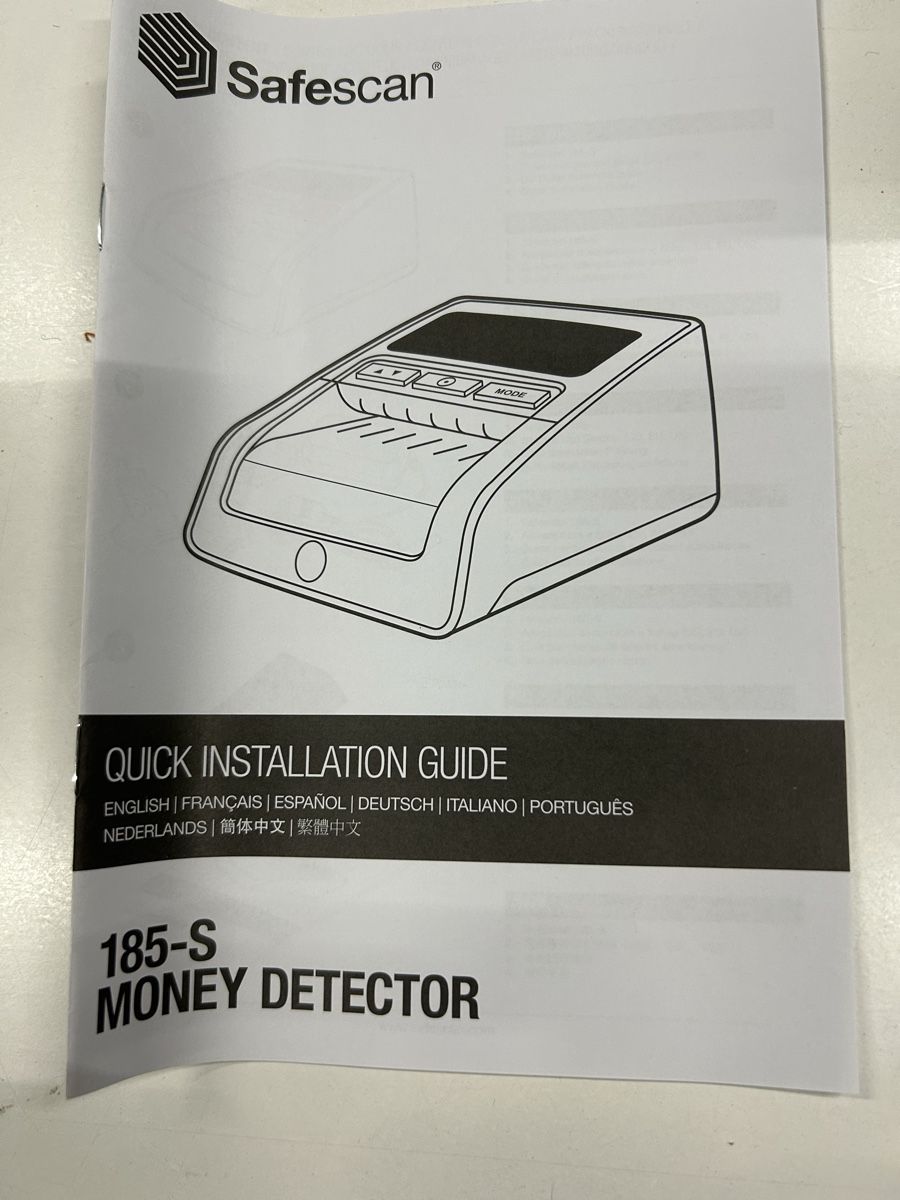 Safescan Registratore di cassa: SAFESCAN 185-S Geldscheinprüfer – Nuovo (secondo la descrizione) da Glattpark(Opfikon) venduto da Cmberger 3