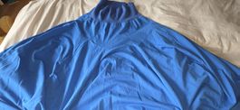 Damen Ballonrock Rundholz , Gr. S-XL, royalblau, Baumwolle -