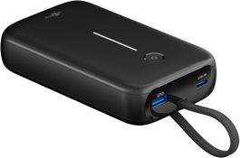 Goobay Powerbank 20.000 mAh 30W mit USB-C Kabel PD
