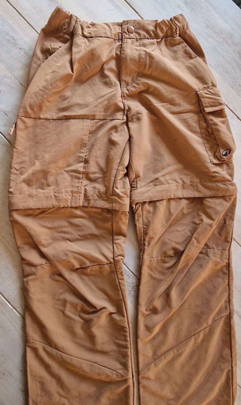 Decathlon Pantaloni: Wanderhose, beige Grösse 151-160 cm  – Usato da Suhr venduto da Sbume 2