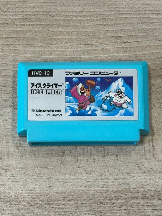 Jeux console Nintendo NES Ice Climber japonais Kaufen auf Ricardo