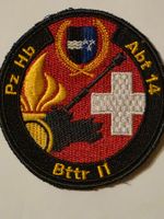 Artillerie Abzeichen Badge Pz Hb Abt 14 Bttr II Original