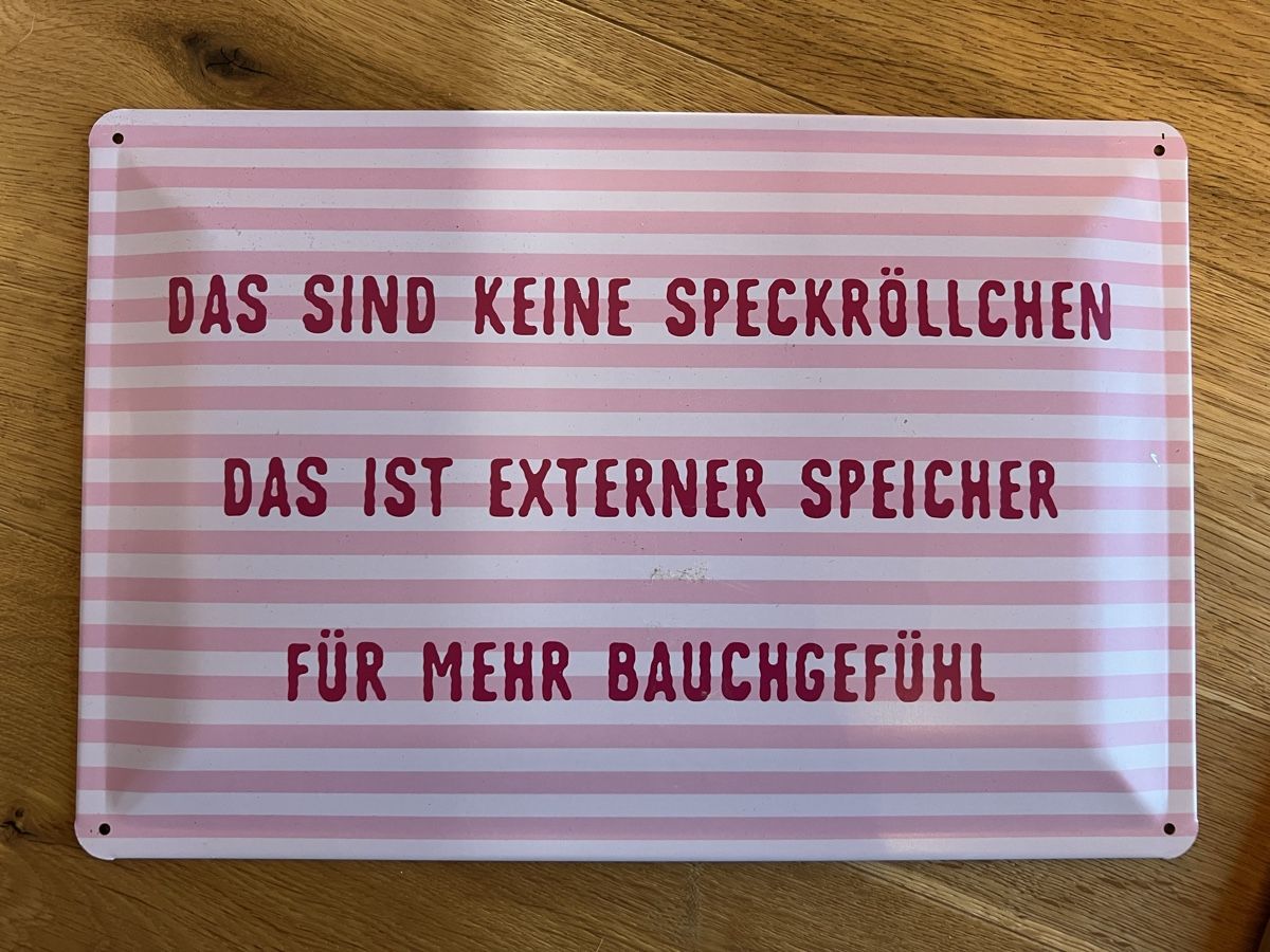 Insegne: Deko-Schilder Set mit Sprüchen – Nuovo (secondo la descrizione) da Derendingen venduto da Laubfleckerli 2