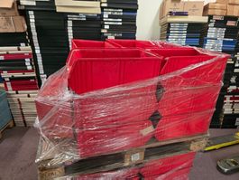 15Stk. gebrauchte Sichtlagerboxen 31x50cm H: 20cm ab 100.-