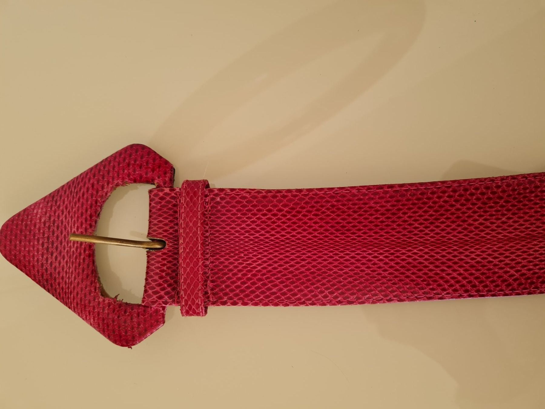 Gürtel: SCHLANGEN LEDER GÜRTEL DAMEN SIZE M/L – Gebraucht aus Steg im Tösstal von goldlionfree 6