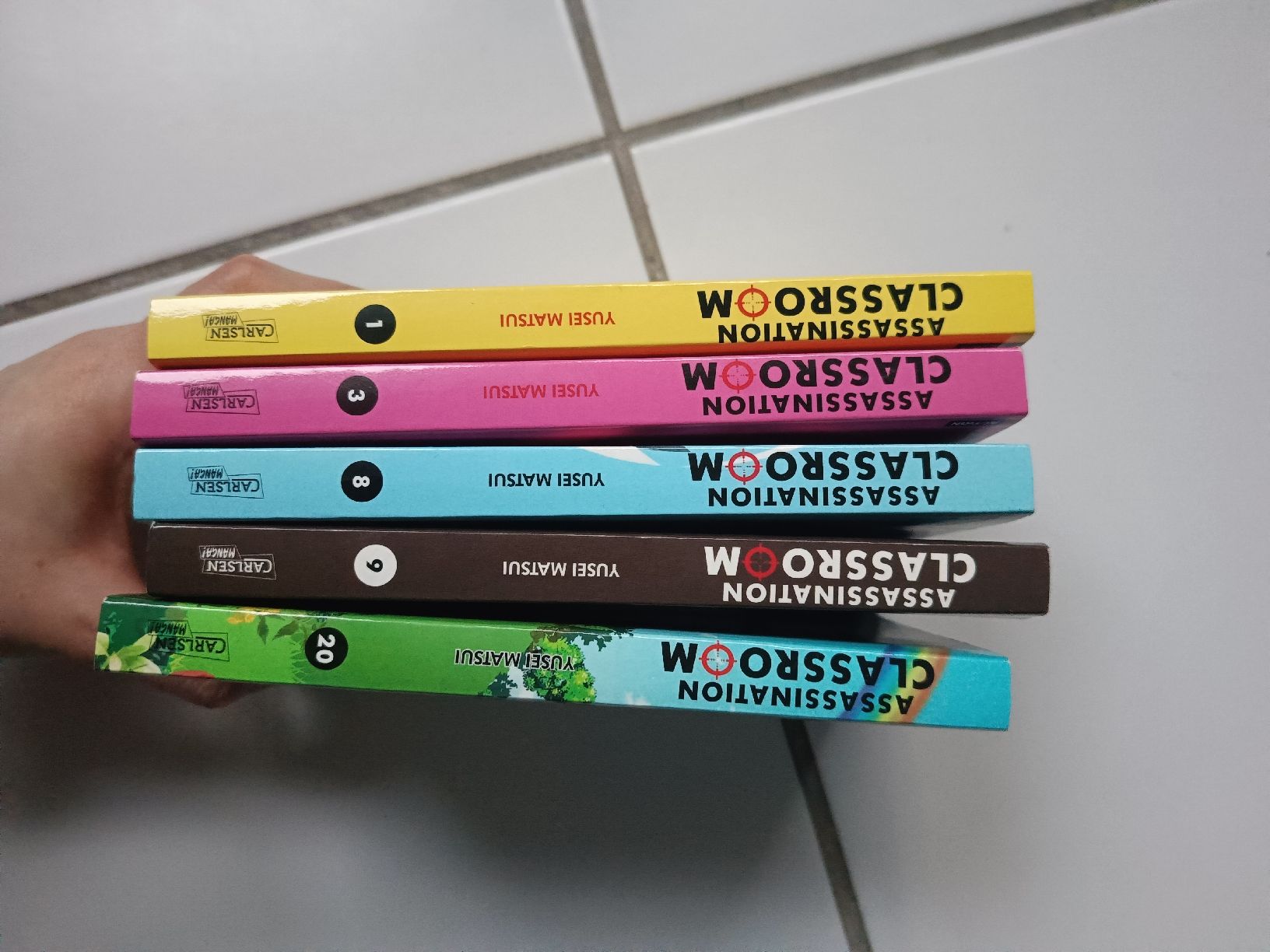 Fumetti: Assassination Classroom, Band. 1 / 3/ 8/ 9 / 20 – Usato da Hägendorf venduto da aga_mh97 1