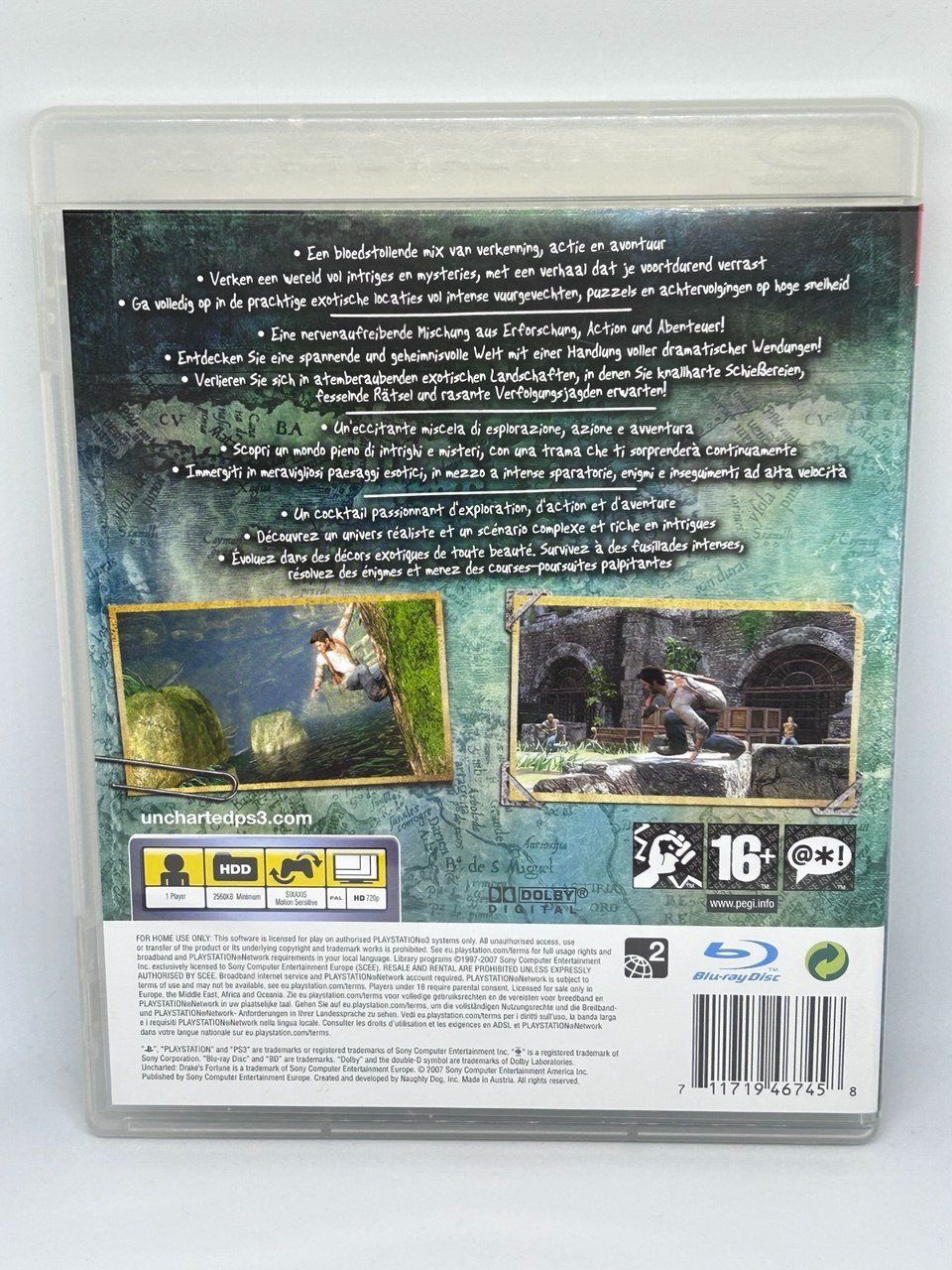 Sony Spiele: Uncharted: Drake's Fortune per PlayStation 3 – Gebraucht aus Giubiasco von LorisVale 1