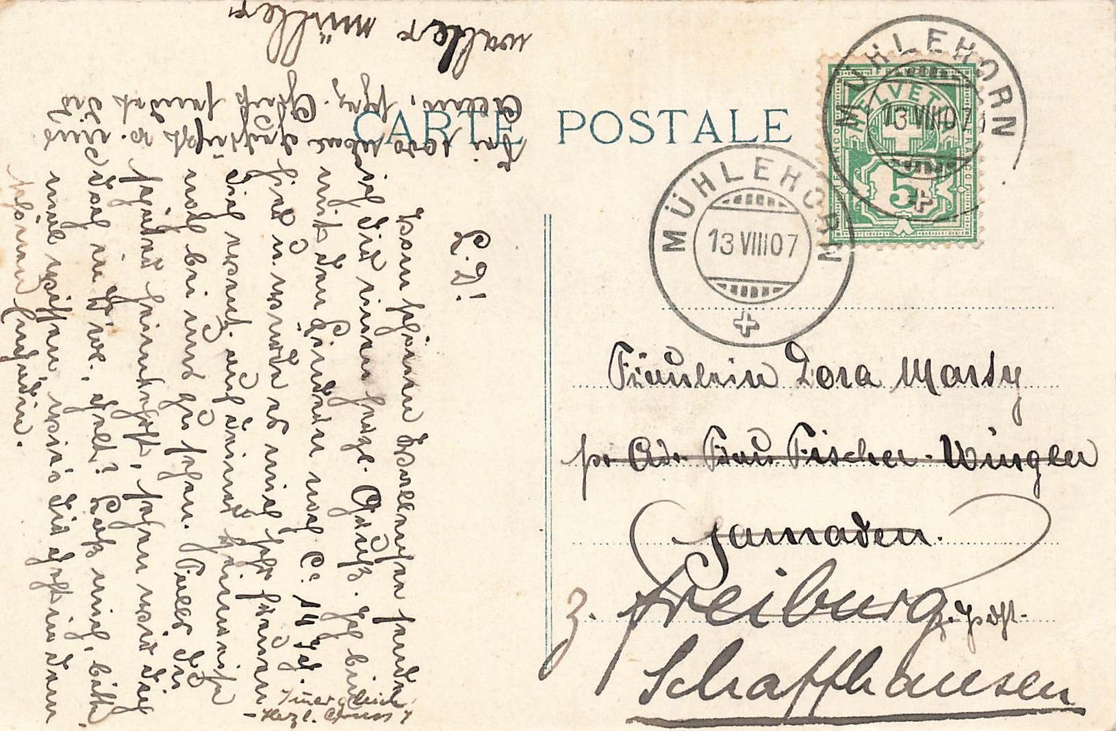 Cartoline postali: Obstalden – Usato da Biasca venduto da Blenio71 1