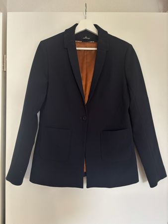 Blazer femme bleu marine
