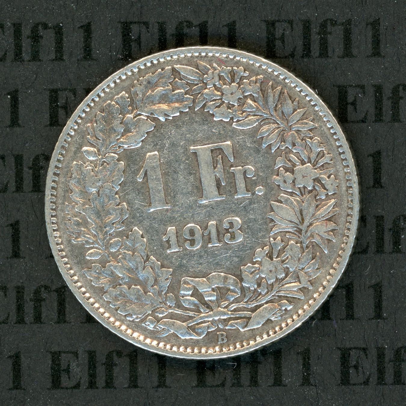 Tutti le monete: CHF___1.00 1913 vz+ 1 Franken – Usato da Widnau venduto da Elf11