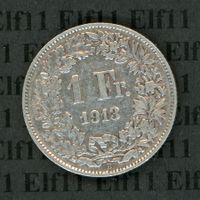 CHF___1.00 1913 vz+ 1 Franken