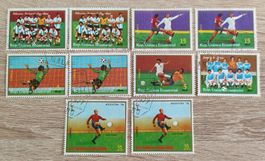 10 Sportbriefmarken Republik Äquatorialguinea timbres franco