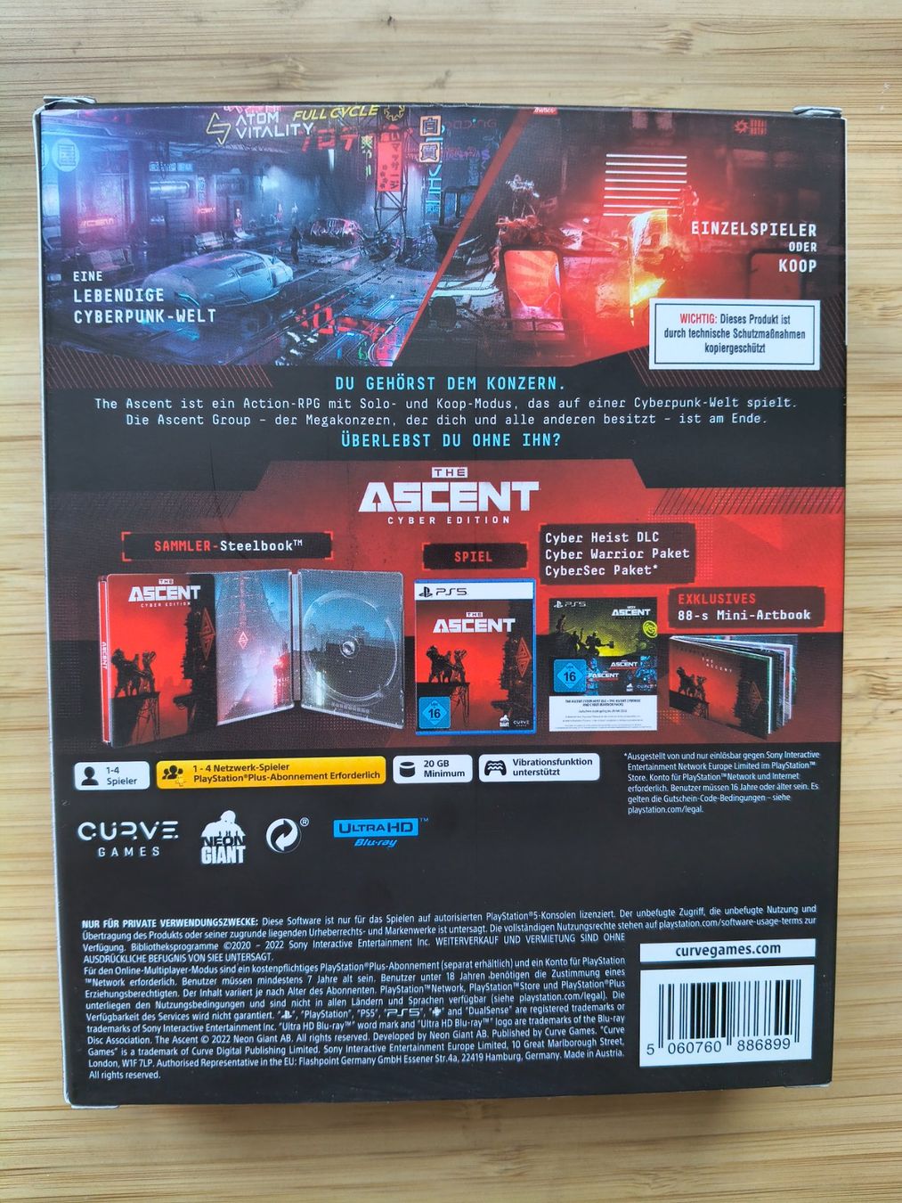 Giochi: The Ascent - Cyber Edition (PS 5) – Usato da Riedholz venduto da ste_96cd 1