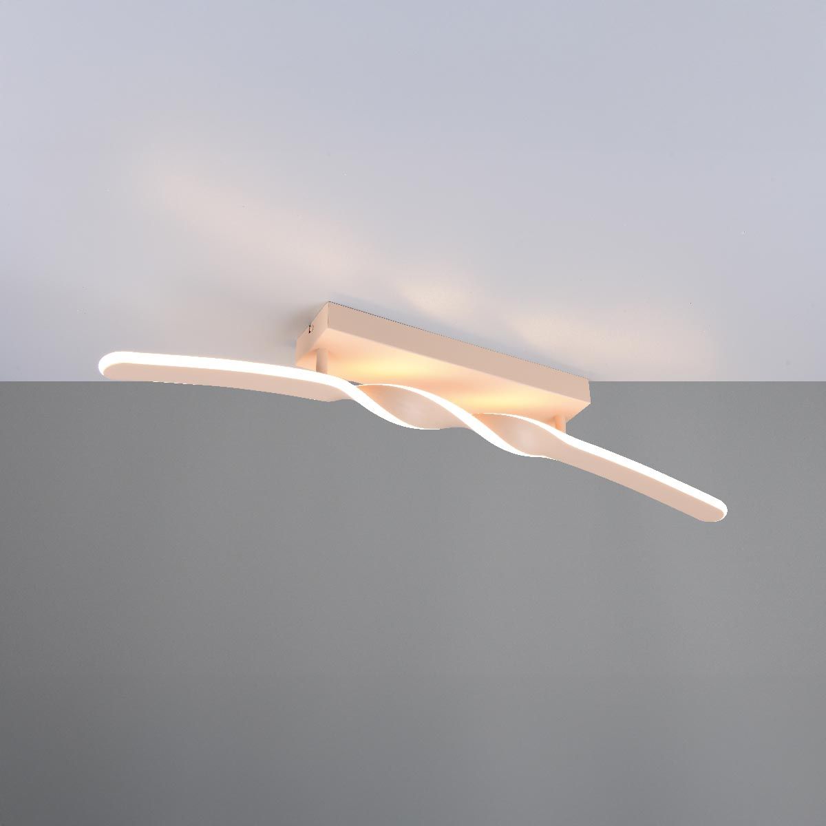 Kronleuchter & Deckenlampen: LED Deckenleuchte, Sand, 79 cm x 9 cm – Neu (gemäss Beschreibung) aus Kreuzlingen von Smart-Light