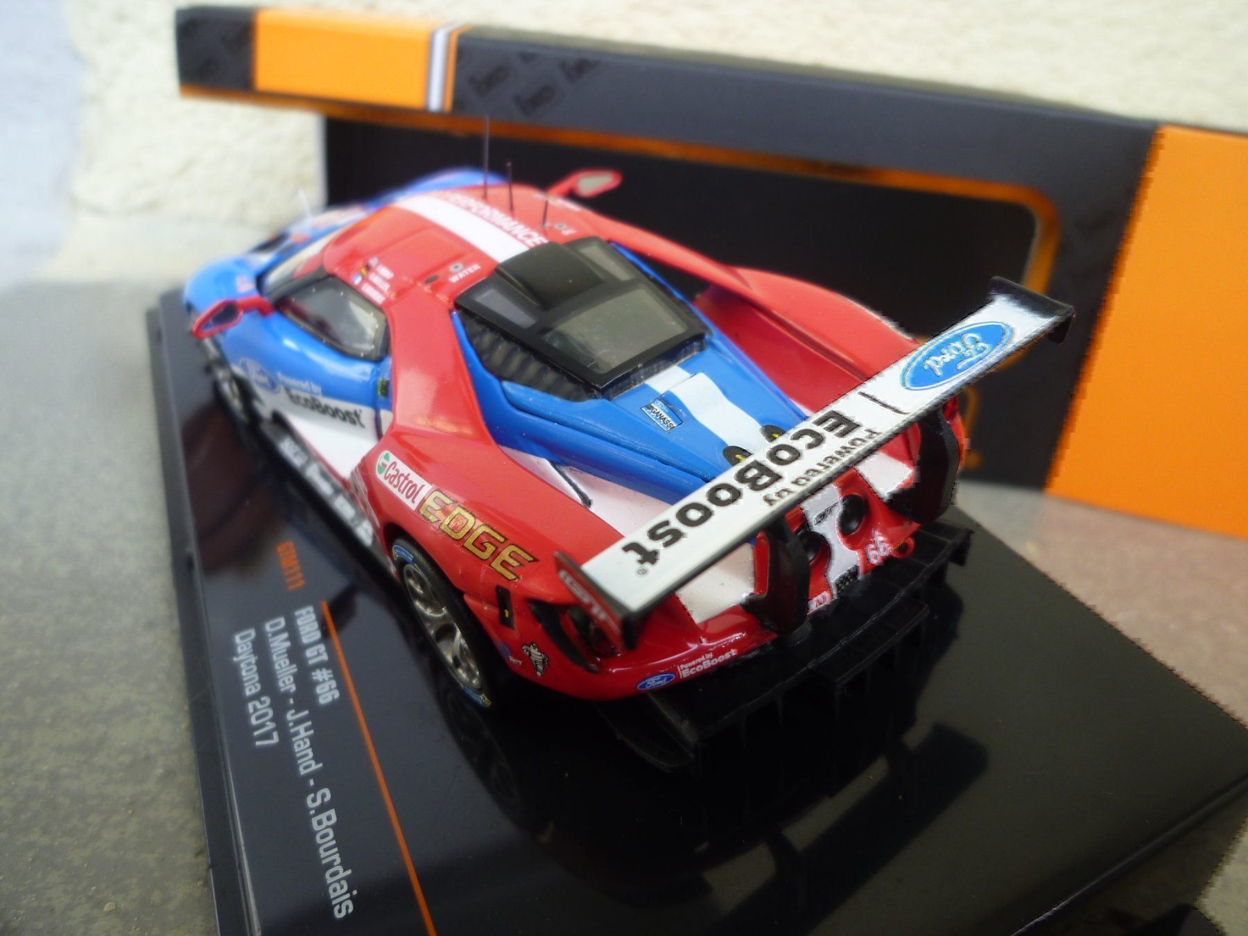 Modellini d'auto: Ford GT (Daytona 2017) – Nuovo e nell'imballaggio originale da Flawil venduto da Imperiosud 2