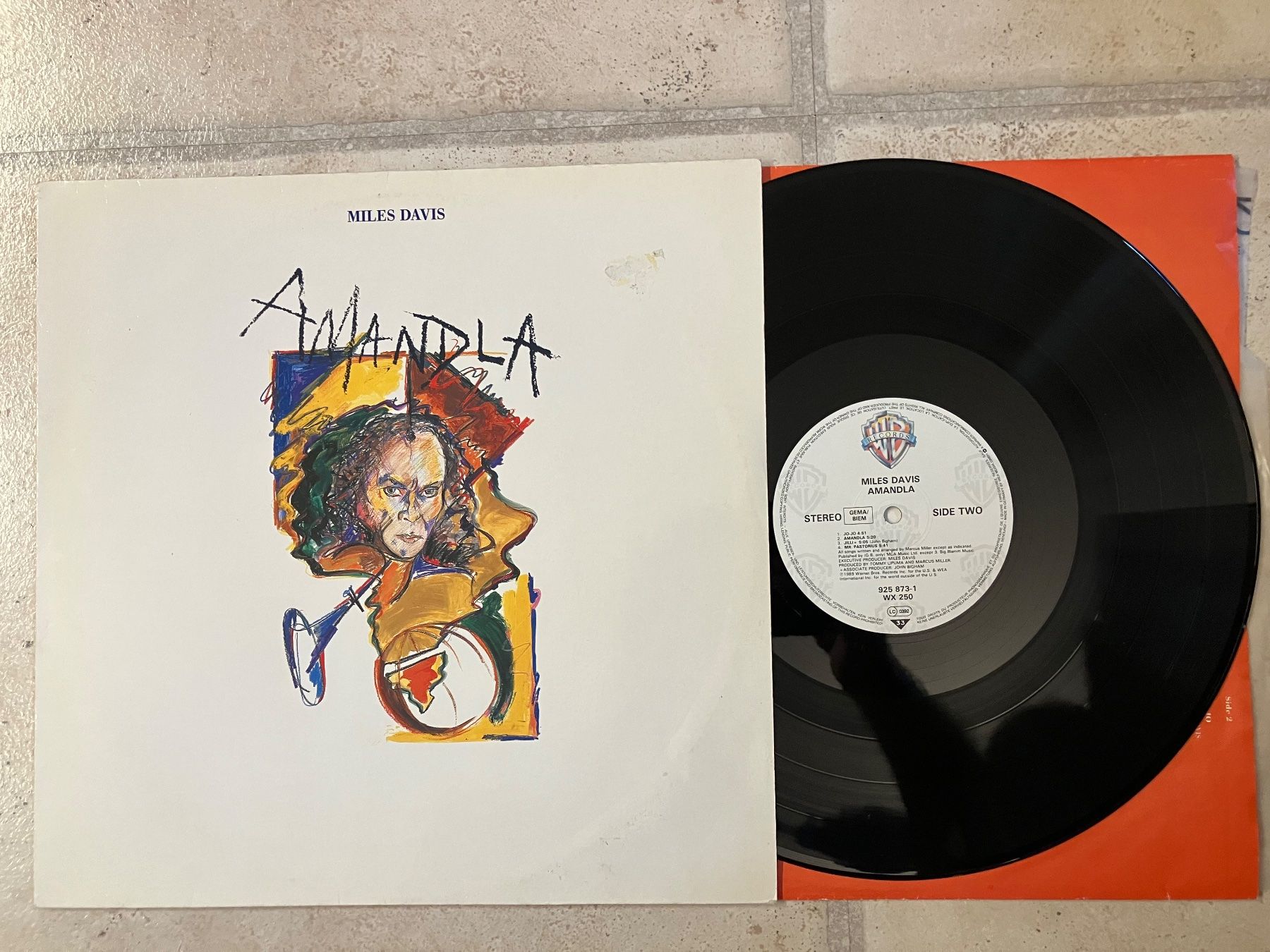 Vinyles: Miles Davis - Amandla, Jazz LP – D'occasion à Widen par DexterGordon