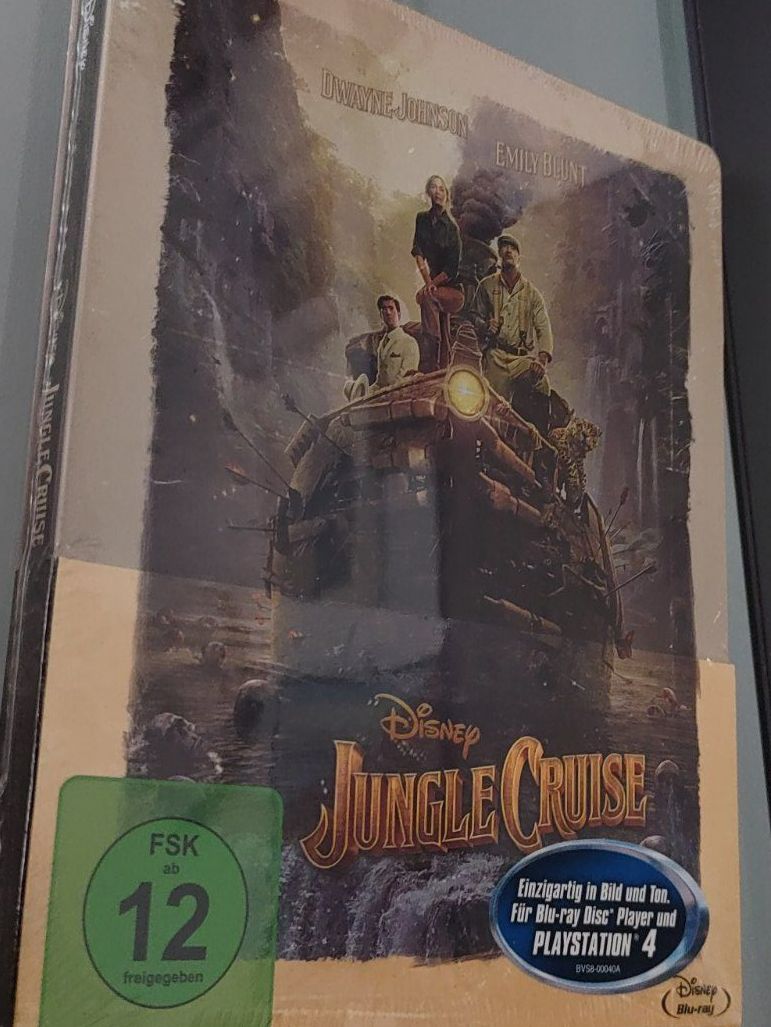 Tutti i DVDs: Jungle Cruise Blu-Ray – Nuovo e nell'imballaggio originale da Dottikon venduto da Oldyfreak
