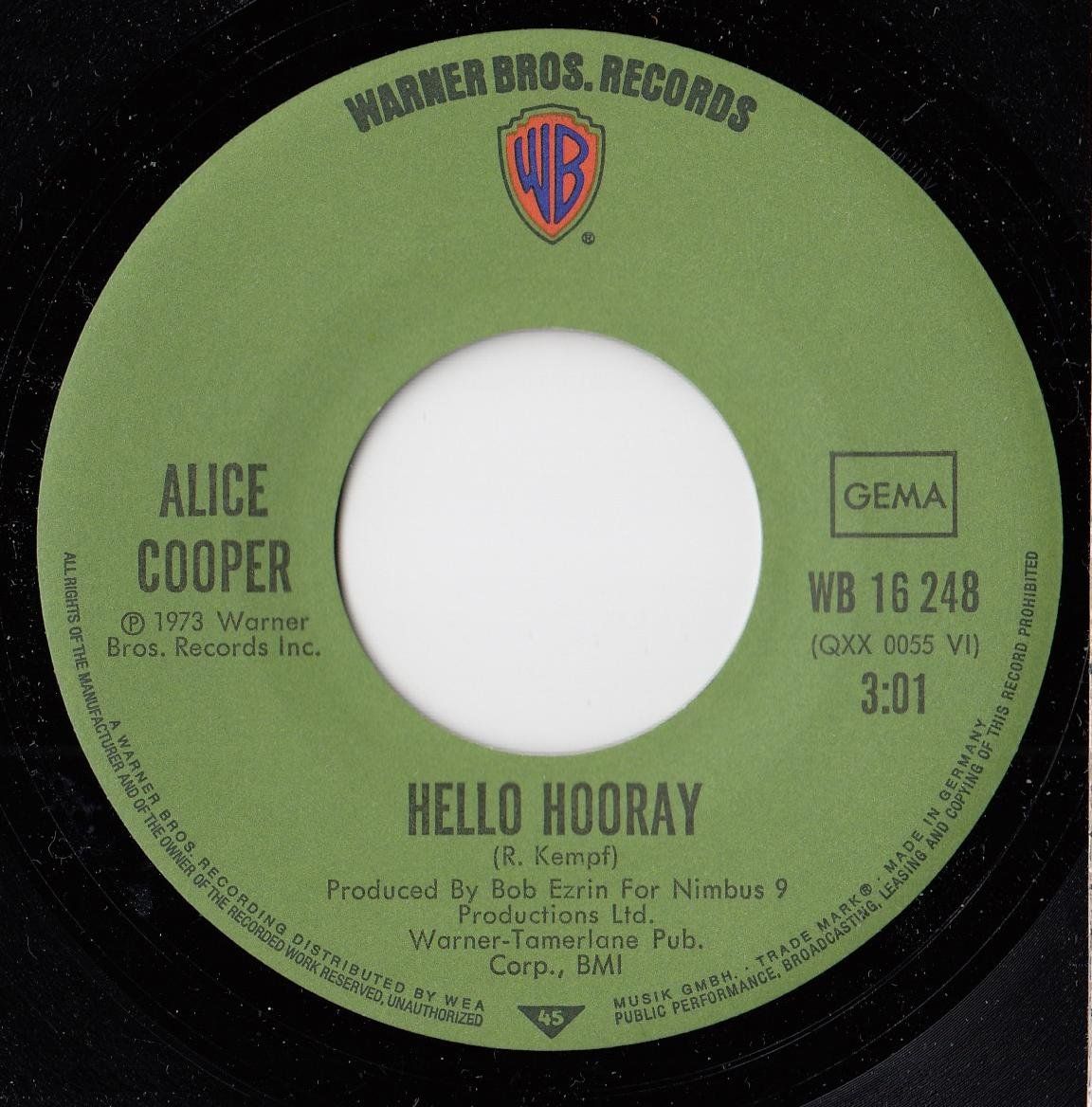 Schallplatten: Alice Cooper Vinyl Single von 1972 – Gebraucht aus Volketswil von Abcrecords 2