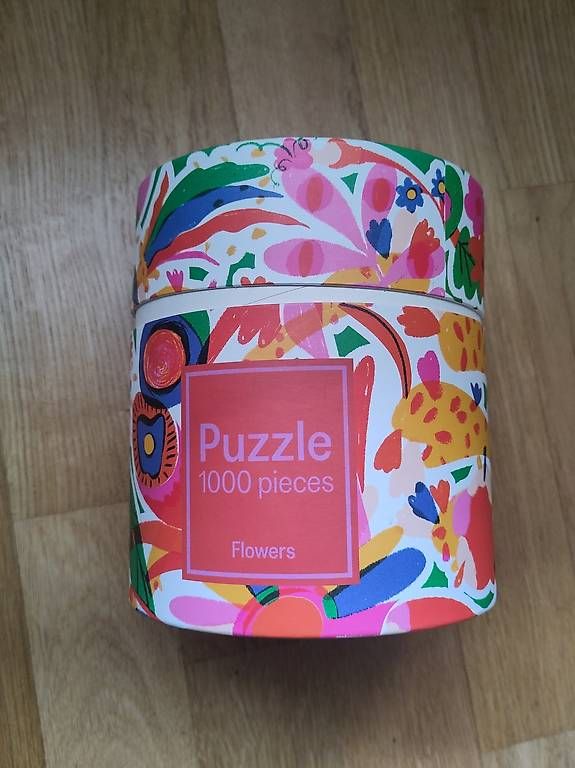 Puzzle: 1000er Puzzle Blumenmuster – Usato da Olten venduto da Schaenhu