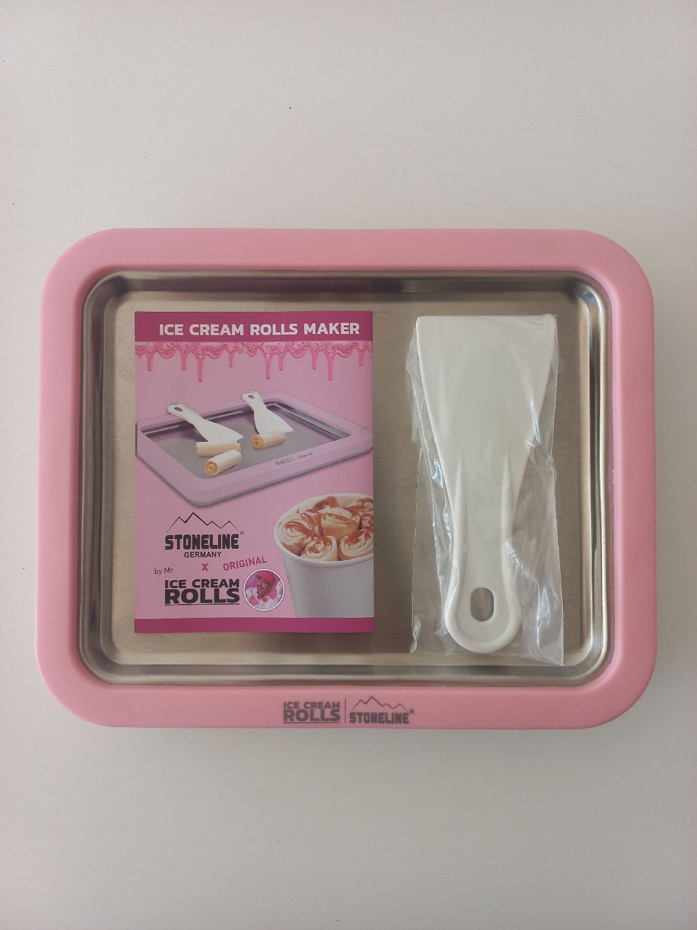 Elettrodomestici da cucina: Stoneline Eisrollen Platte pink - UVP 38CHF – Nuovo (secondo la descrizione) da Wangen b. Olten venduto da SecondStory4u
