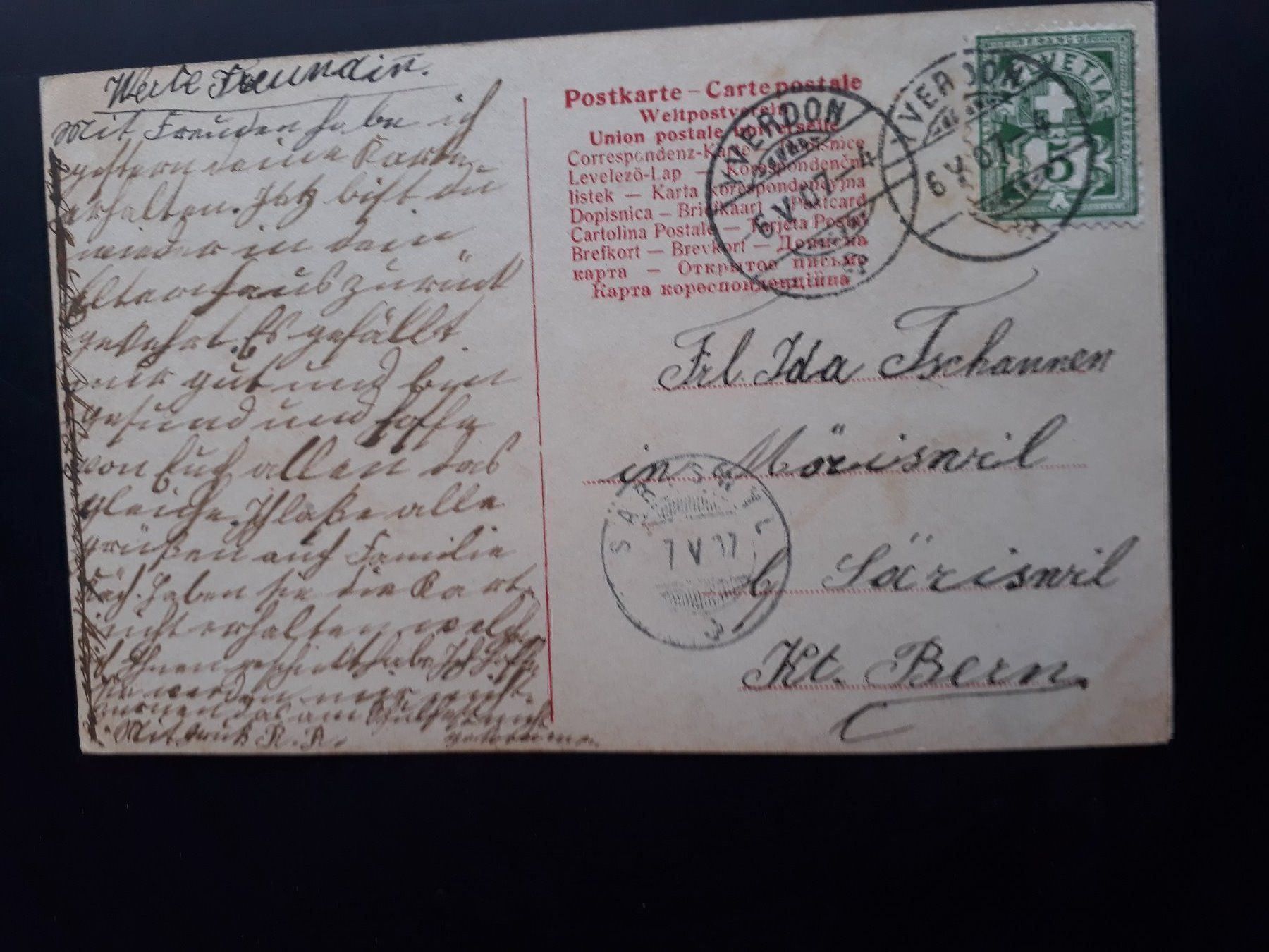 Cartoline postali: AK Reta Walter, Sängerin, 1886-1907 – Usato da Herzogenbuchsee venduto da Herkules9 1
