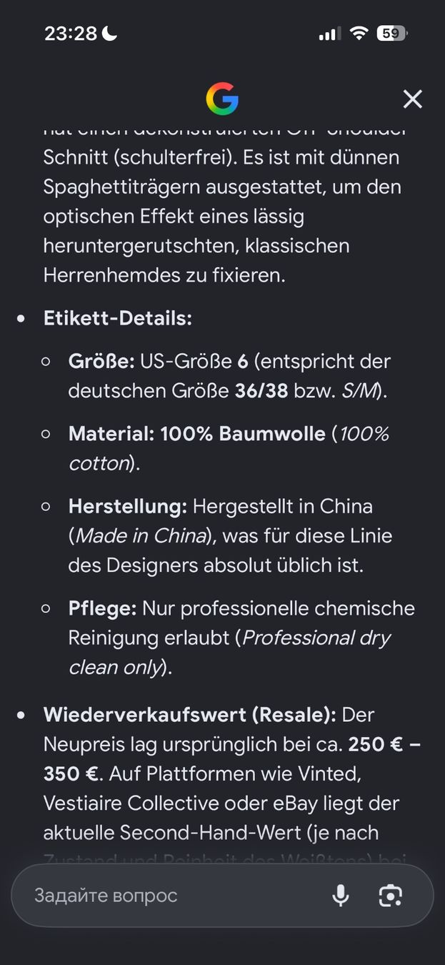 Alexander Wang Camicette: Weisses Hemd Alexander Wang Grösse S neuwertig – Nuovo (secondo la descrizione) da Niederglatt ZH venduto da Laurita1972 6